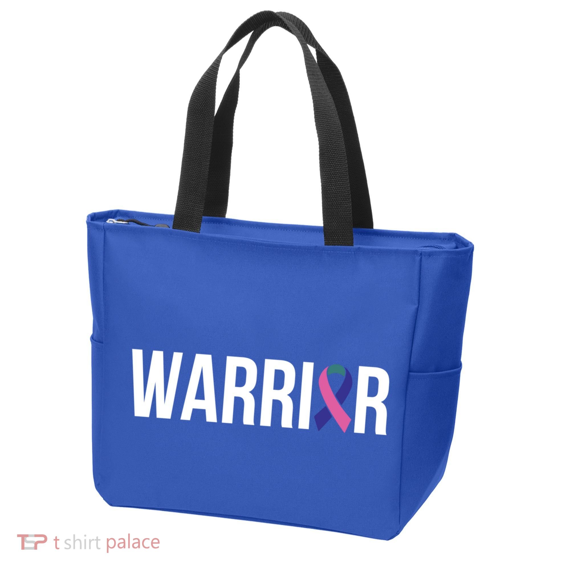 Thyroid Cancer Fight Cancer Ribbon Great Gift Tote Bag