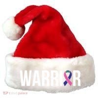 Thyroid Cancer Fight Cancer Ribbon Great Gift Santa Hat thumb 0