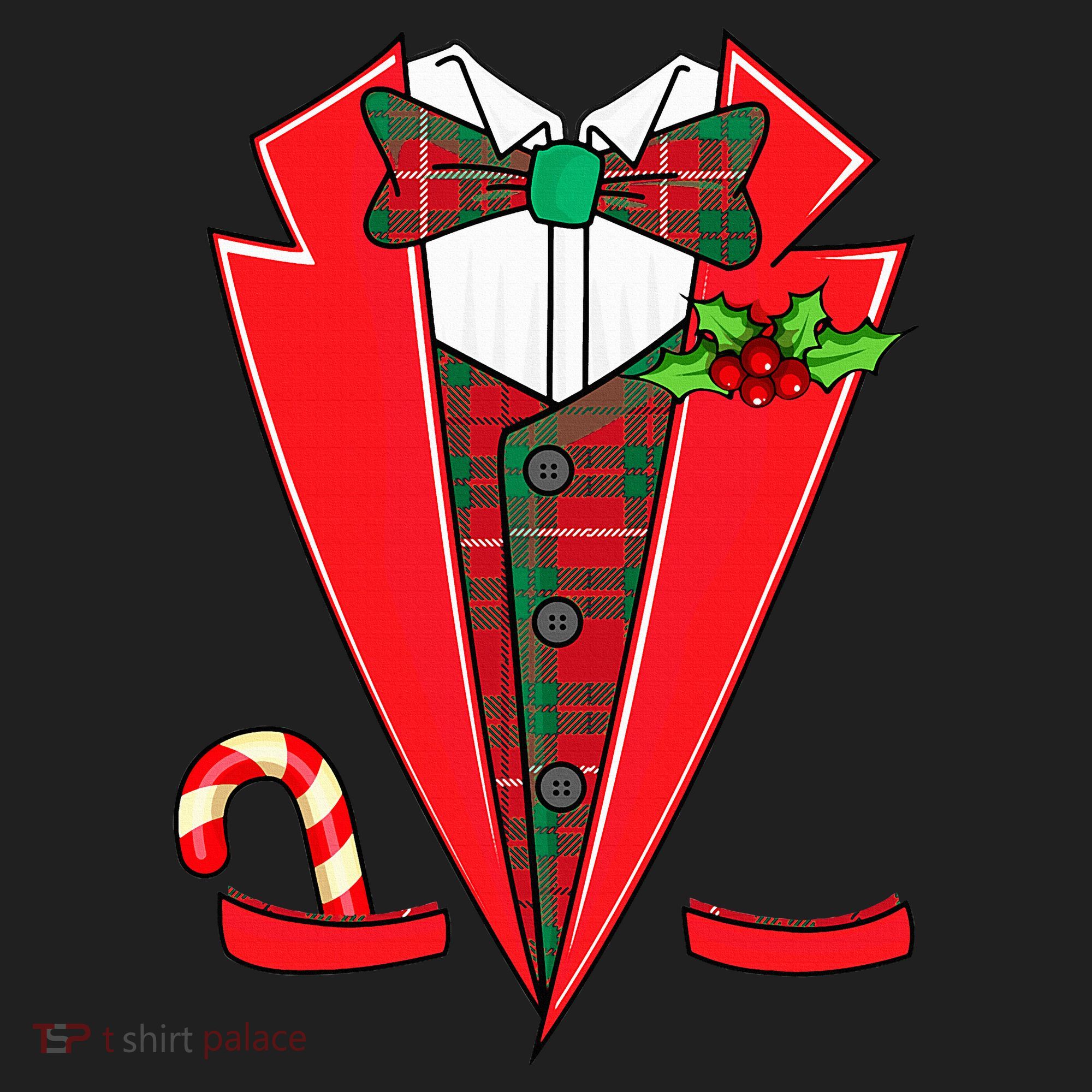 Tuxedo Christmas Fancy Xmas Costume Tux Golf Towel