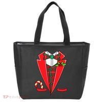 Tuxedo Christmas Fancy Xmas Costume Tux Tote Bag thumb 0