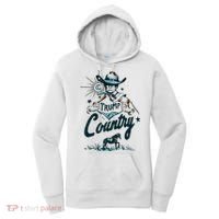 Trump Country Funny Western Trump Cowboy Horse Women's Hoodie thumb 0