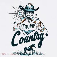 Trump Country Funny Western Trump Cowboy Horse Women's Tank Top thumb 5