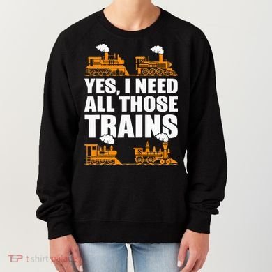Train Collector Funny Model Train Women's Sweatshirt