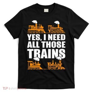 Train Collector Funny Model Train T-Shirt