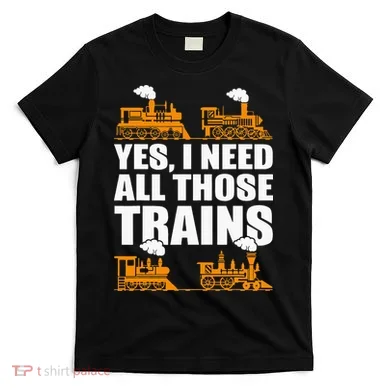 Train Collector Funny Model Train T-Shirt