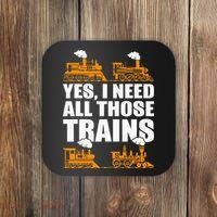 Train Collector Funny Model Train Coaster thumb 0