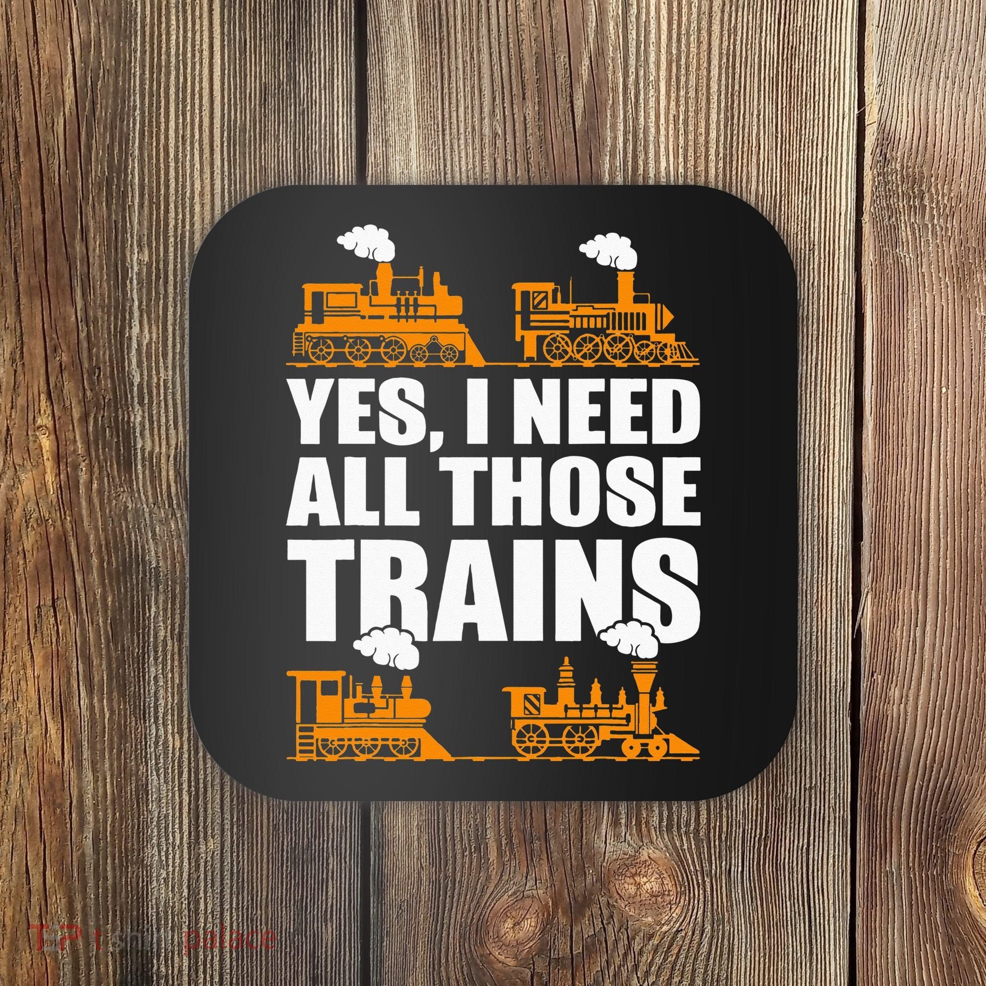 Train Collector Funny Model Train Coaster
