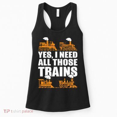 Train Collector Funny Model Train Women's Tank Top