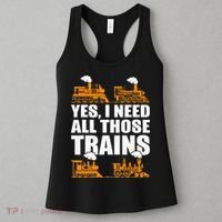 Train Collector Funny Model Train Women's Tank Top thumb 3