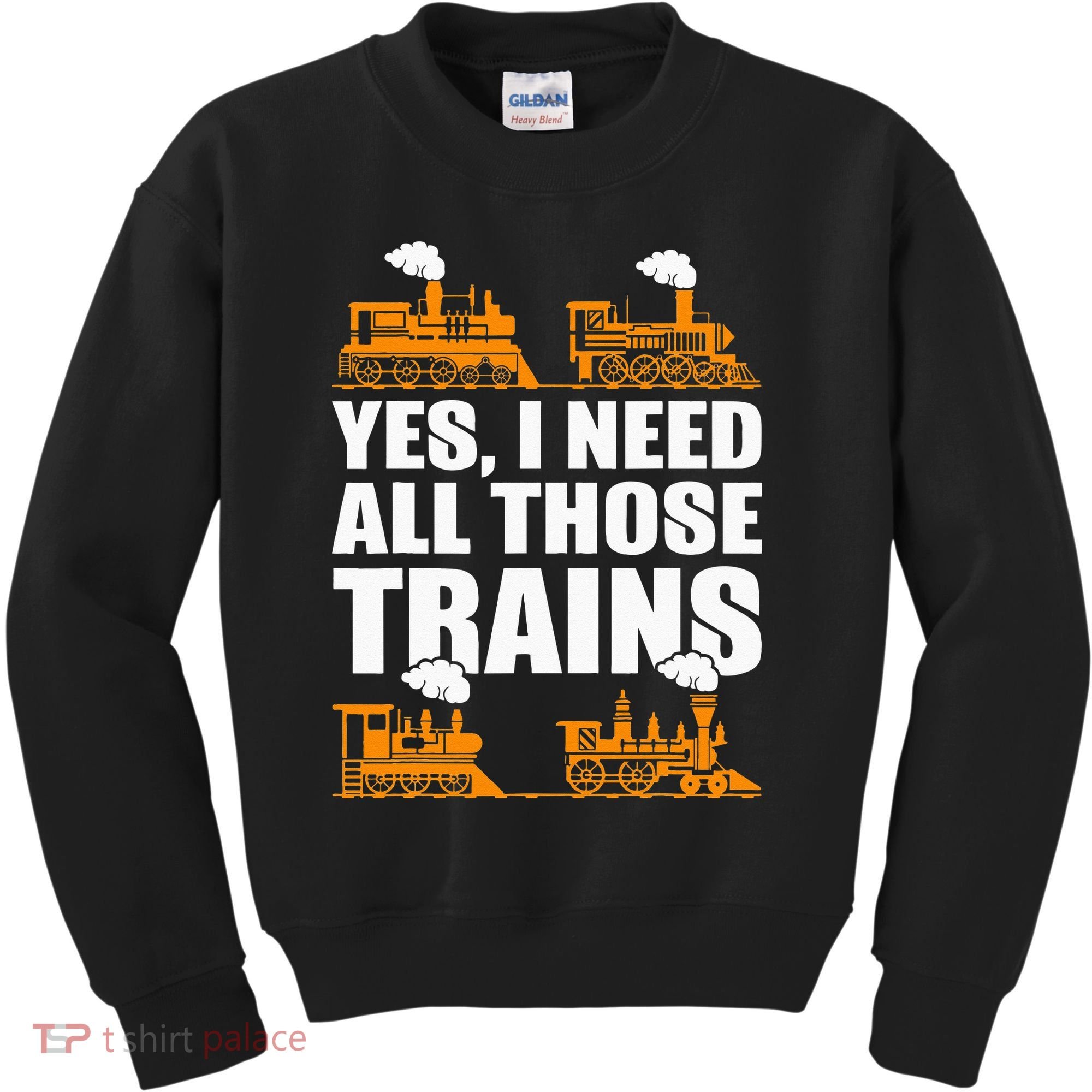 Train Collector Funny Model Train Kids Sweatshirt