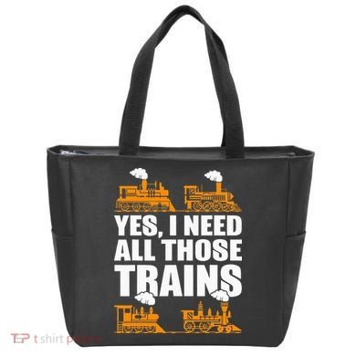 Train Collector Funny Model Train Tote Bag