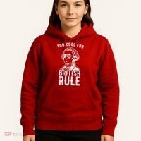 Too Cool For British Rule Usa Funny Hoodie thumb 5
