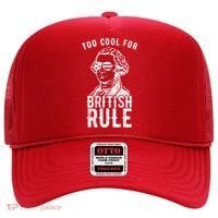 Too Cool For British Rule Usa Funny Hat thumb 0