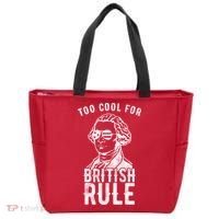 Too Cool For British Rule Usa Funny Tote Bag thumb 0