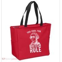 Too Cool For British Rule Usa Funny Tote Bag thumb 2