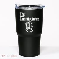 The Commissioner Fantasy Football Commish FFL Tumbler thumb 0