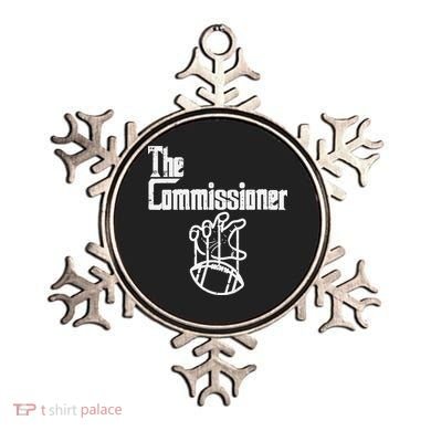 The Commissioner Fantasy Football Commish FFL Ornament