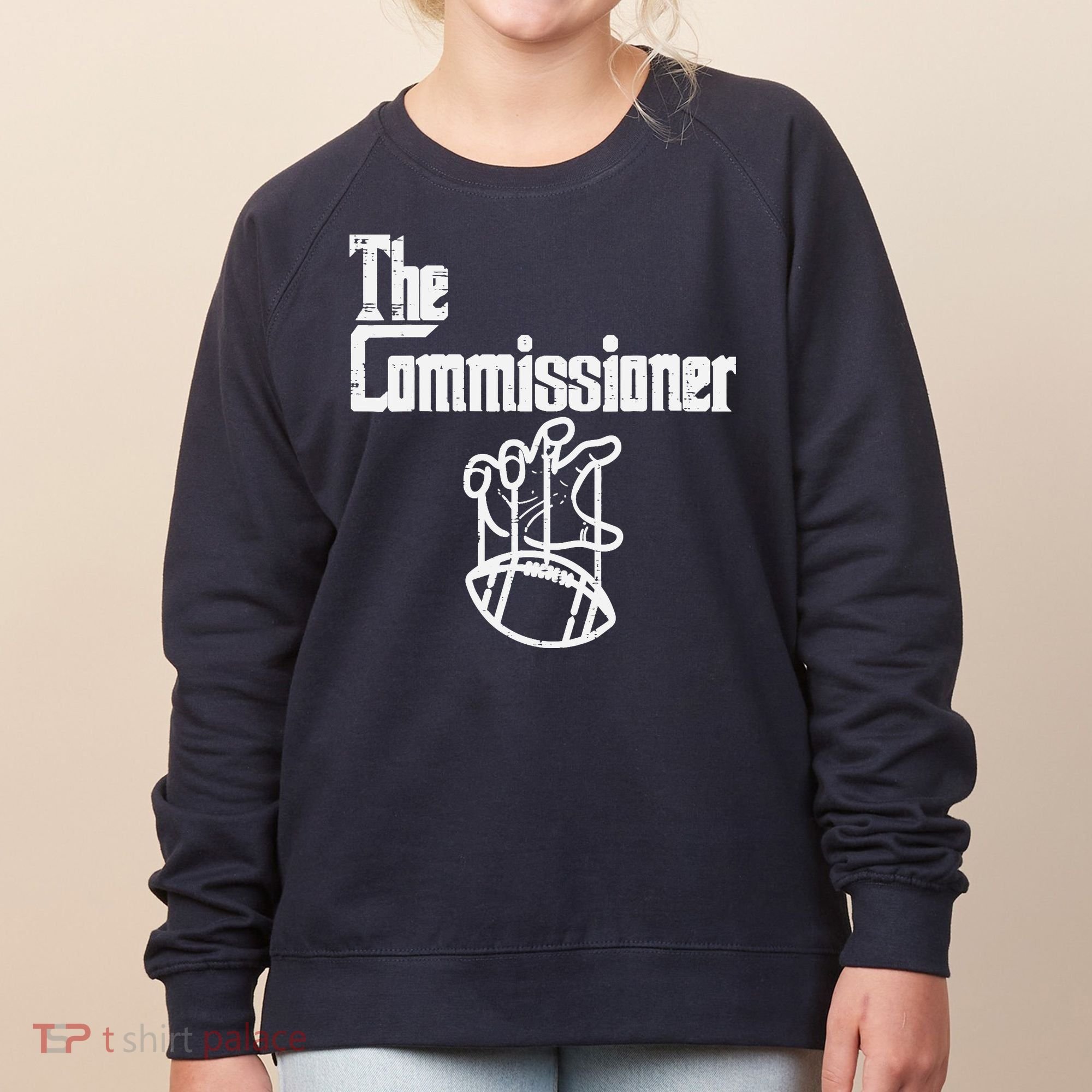The Commissioner Fantasy Football Commish FFL Women's Sweatshirt