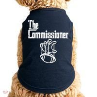 The Commissioner Fantasy Football Commish FFL Doggie Tank thumb 0
