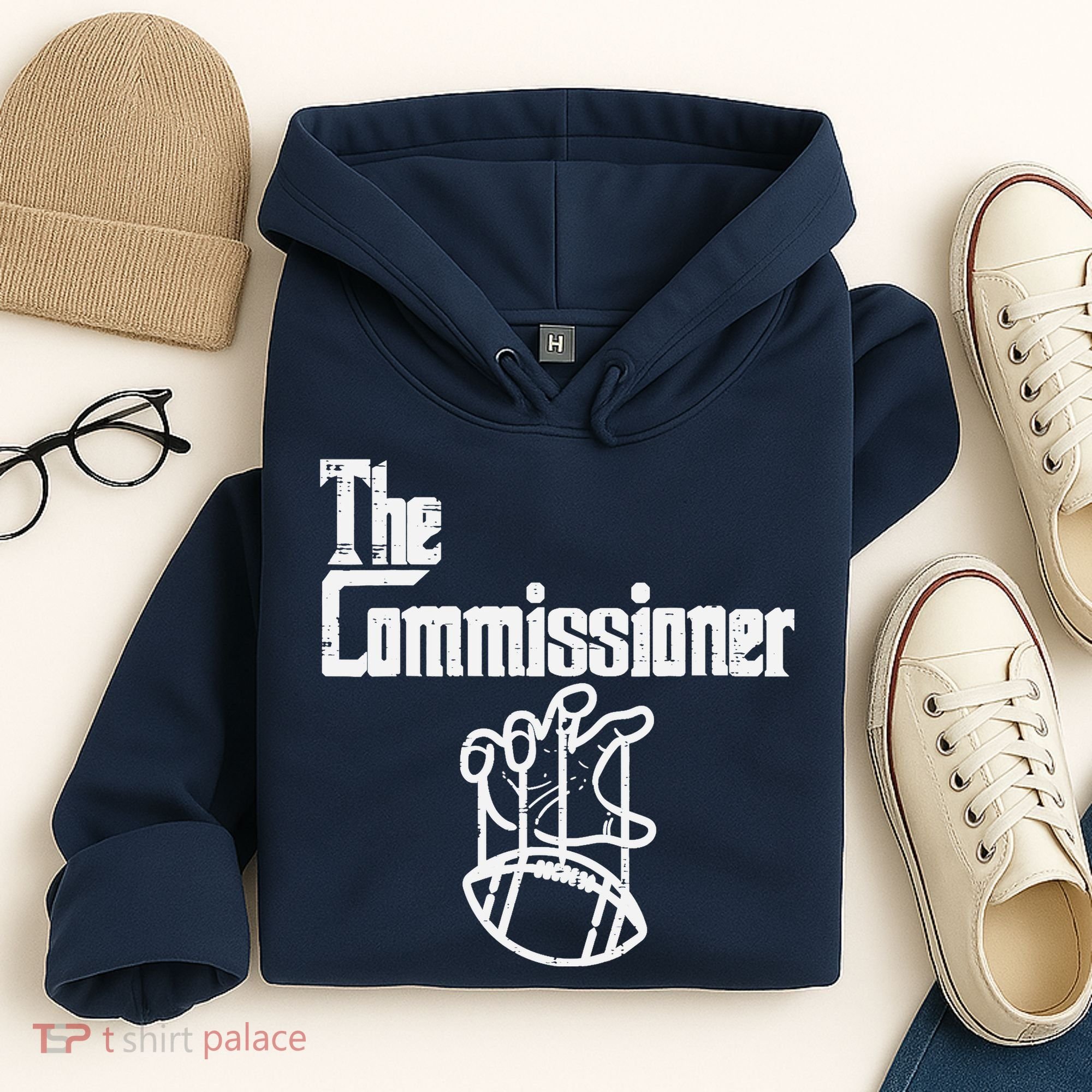 The Commissioner Fantasy Football Commish FFL Hoodie
