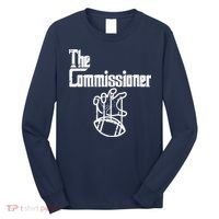 The Commissioner Fantasy Football Commish FFL Long Sleeve Shirt thumb 0