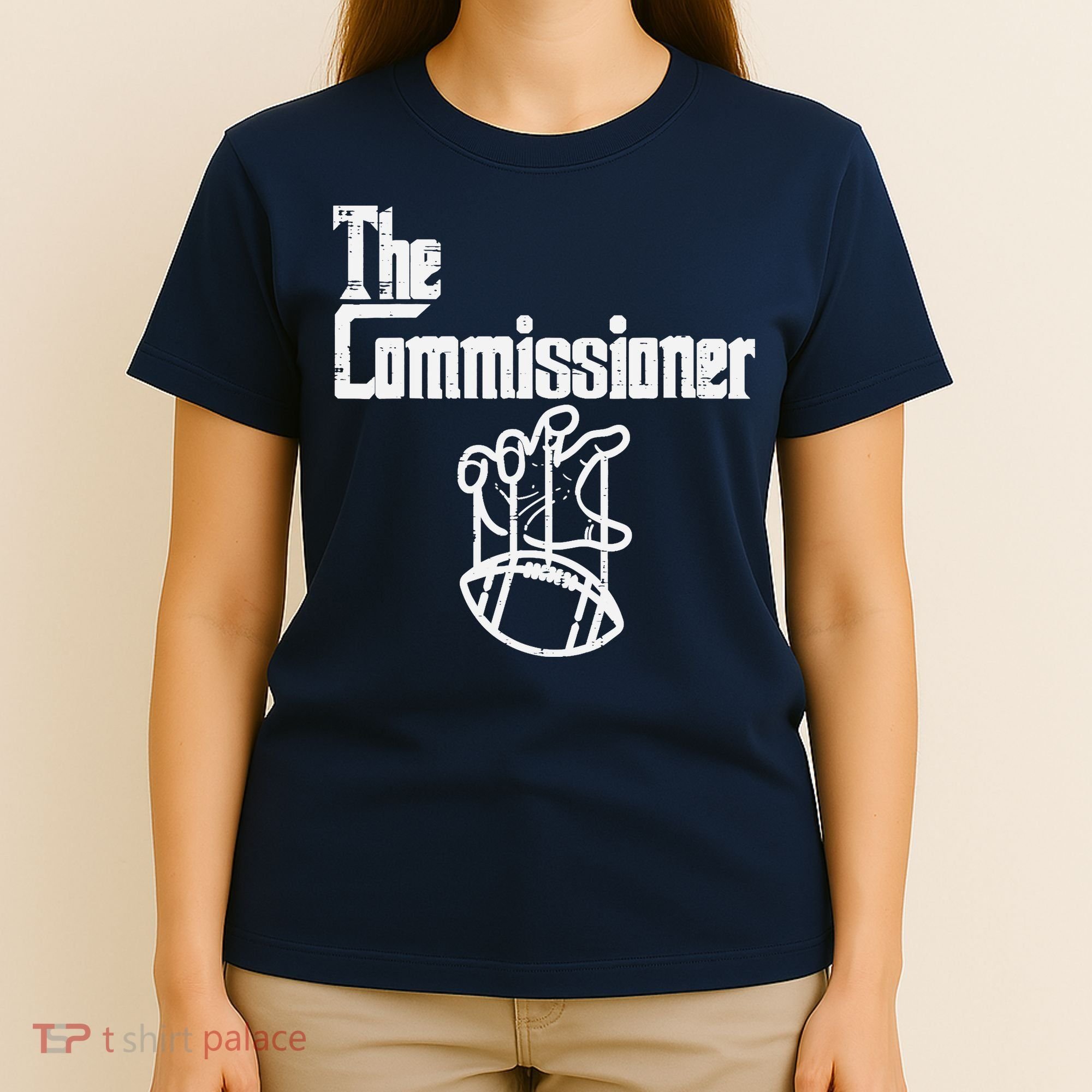 The Commissioner Fantasy Football Commish FFL T-Shirt