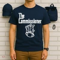 The Commissioner Fantasy Football Commish FFL T-Shirt thumb 6