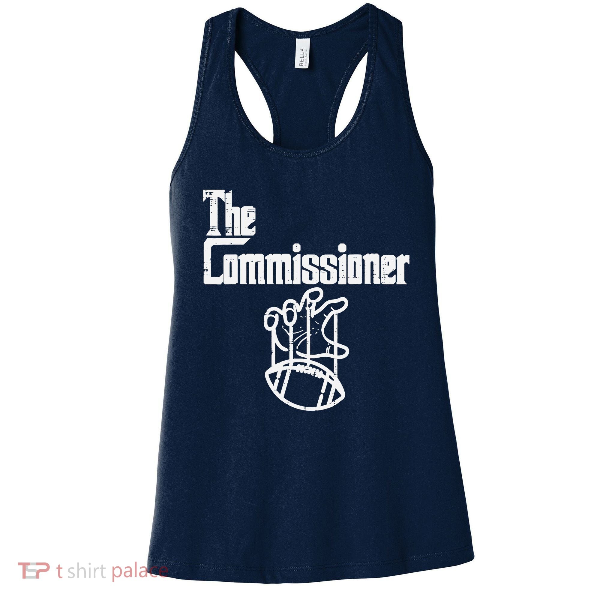 The Commissioner Fantasy Football Commish FFL Women's Tank Top