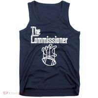 The Commissioner Fantasy Football Commish FFL Tank Top thumb 0