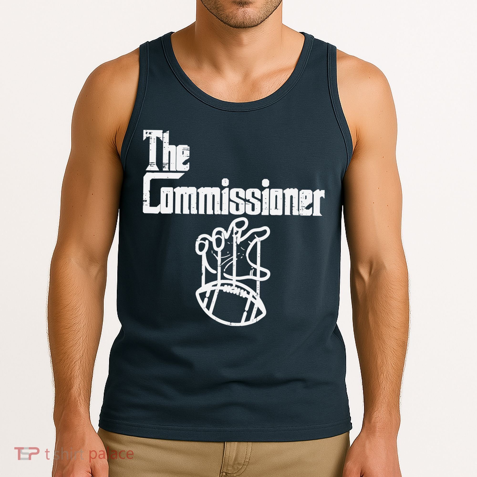 The Commissioner Fantasy Football Commish FFL Tank Top