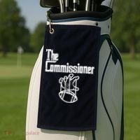 The Commissioner Fantasy Football Commish FFL Golf Towel thumb 2