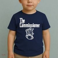 The Commissioner Fantasy Football Commish FFL Toddler T-Shirt thumb 2