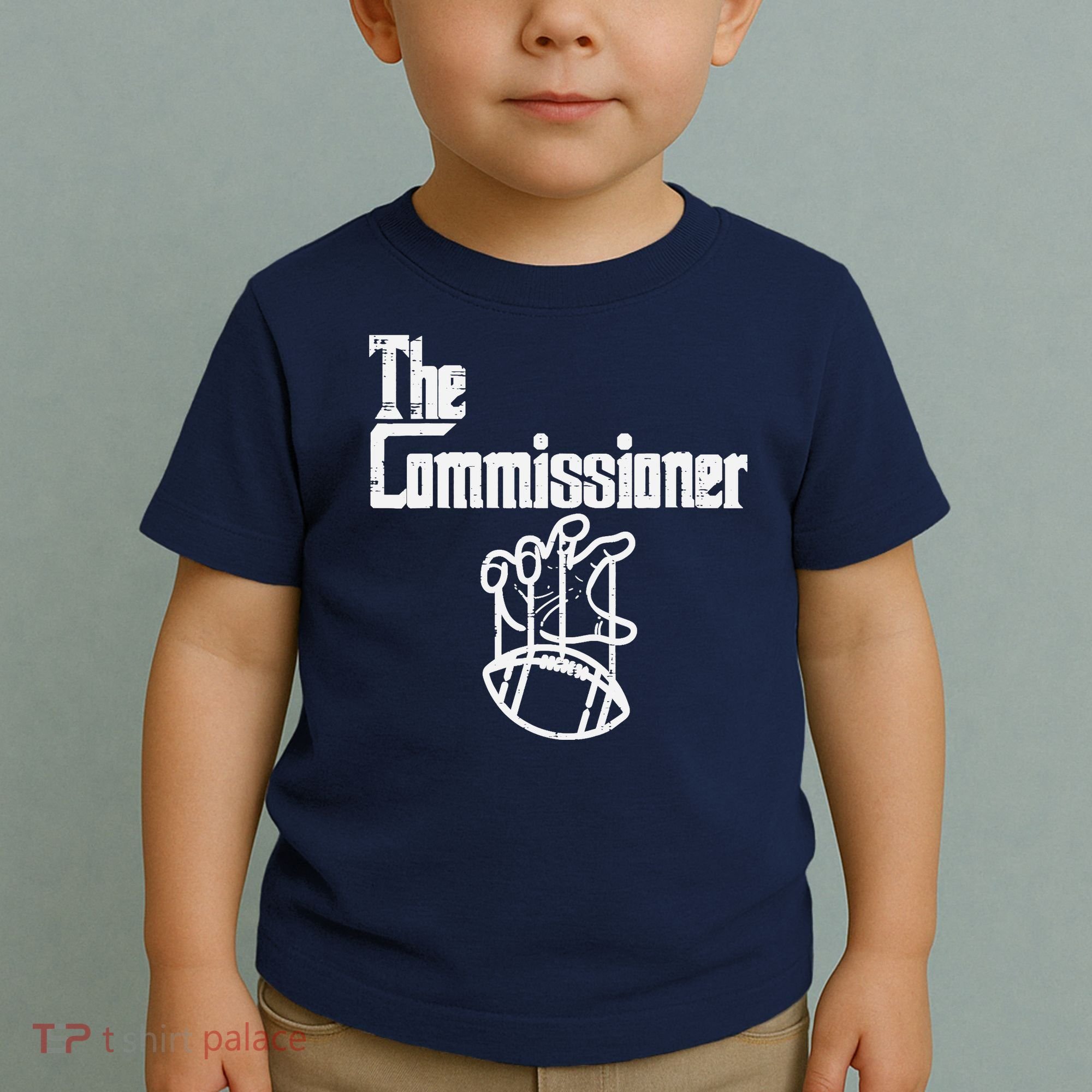 The Commissioner Fantasy Football Commish FFL Toddler T-Shirt