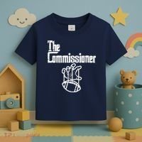 The Commissioner Fantasy Football Commish FFL Toddler T-Shirt thumb 3