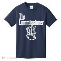 The Commissioner Fantasy Football Commish FFL Kids T-Shirt thumb 0