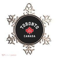 Toronto Canada Funny Gift Canadian Flag Maple Leaf Gift Ornament thumb 0