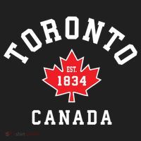 Toronto Canada Funny Gift Canadian Flag Maple Leaf Gift Hat thumb 2