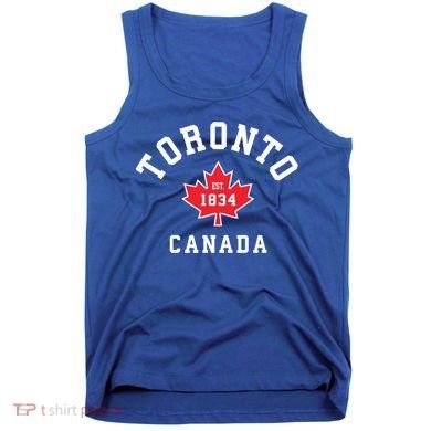 Toronto Canada Funny Gift Canadian Flag Maple Leaf Gift Tank Top