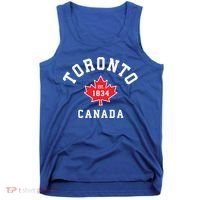 Toronto Canada Funny Gift Canadian Flag Maple Leaf Gift Tank Top thumb 0