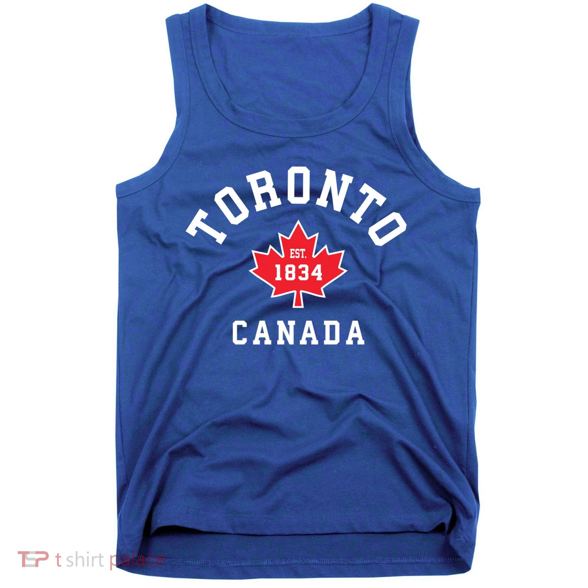 Toronto Canada Funny Gift Canadian Flag Maple Leaf Gift Tank Top