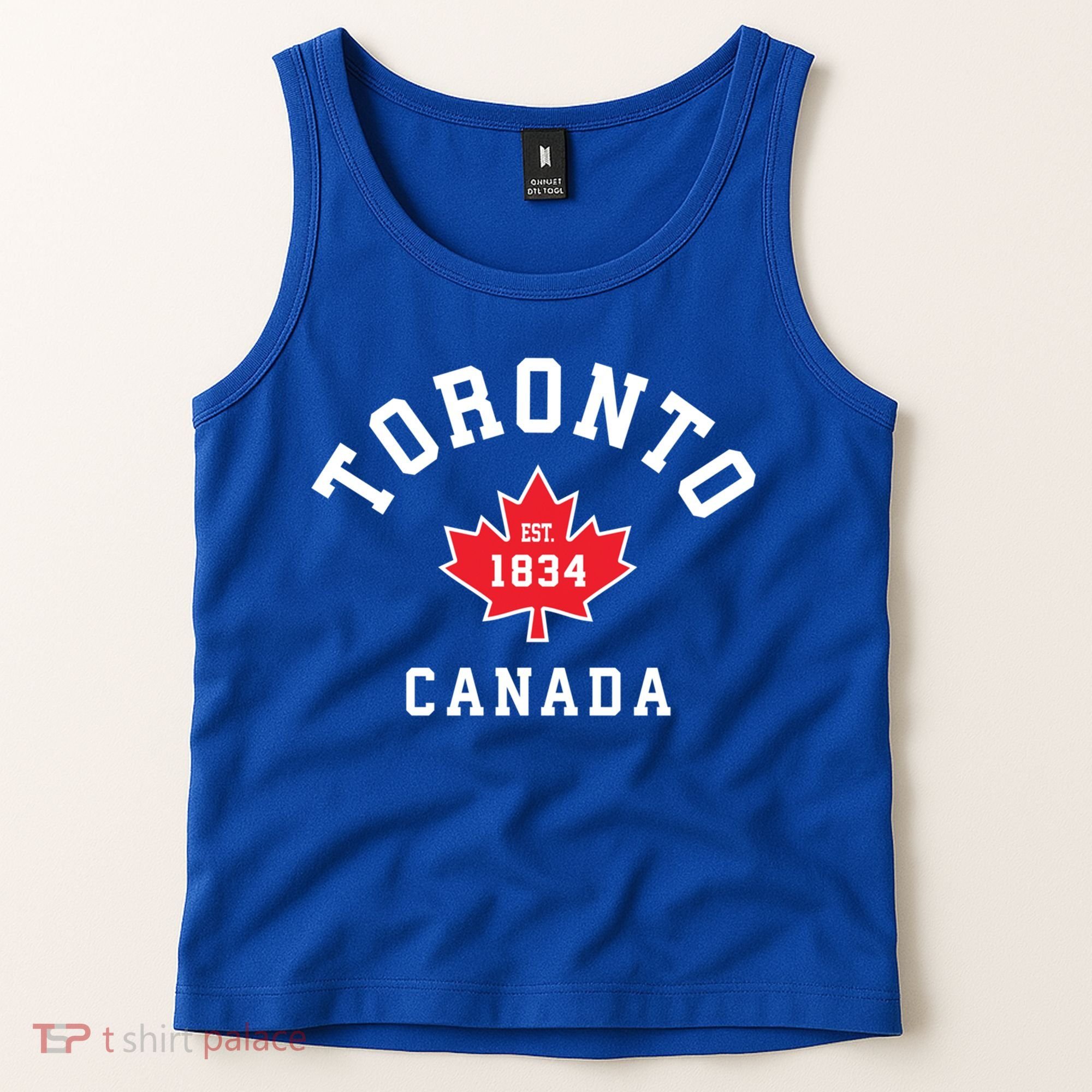 Toronto Canada Funny Gift Canadian Flag Maple Leaf Gift Tank Top
