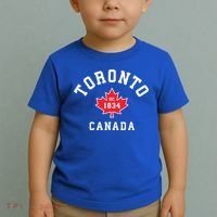 Toronto Canada Funny Gift Canadian Flag Maple Leaf Gift Toddler T-Shirt thumb 2