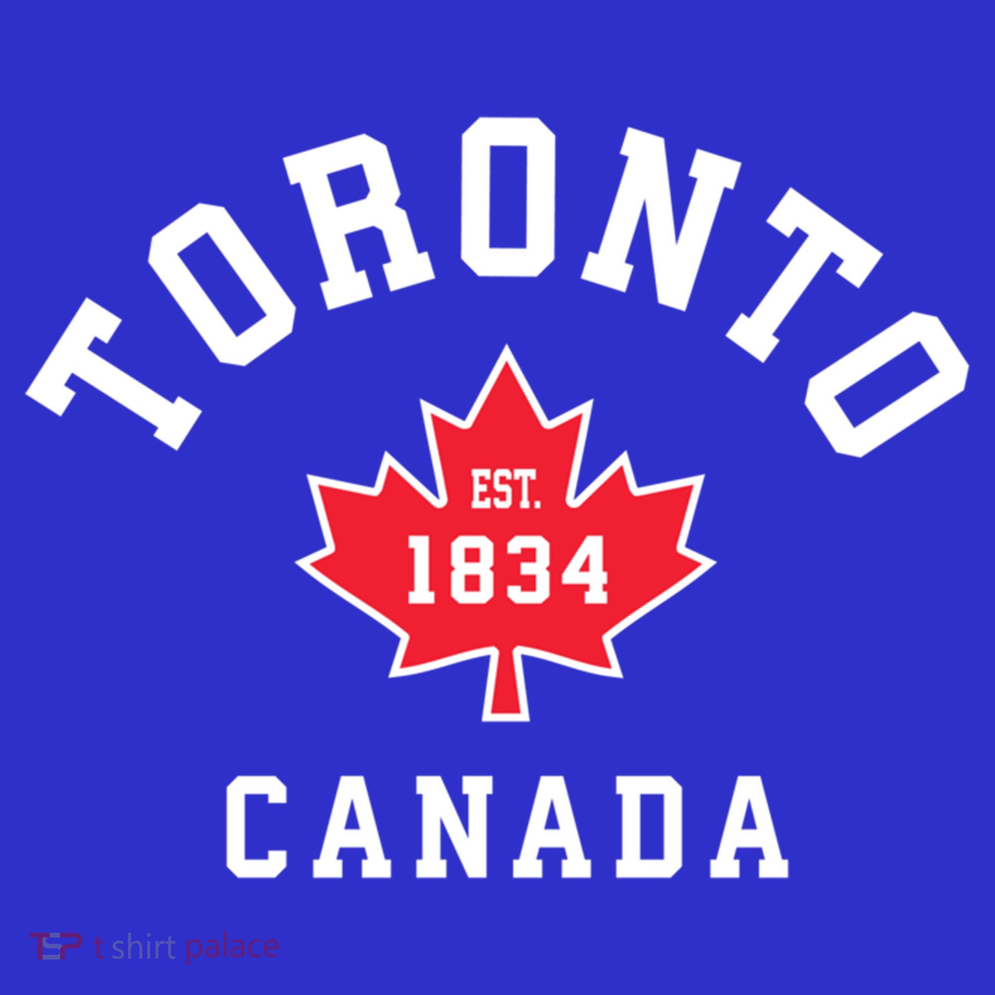 Toronto Canada Funny Gift Canadian Flag Maple Leaf Gift Toddler T-Shirt