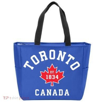 Toronto Canada Funny Gift Canadian Flag Maple Leaf Gift Tote Bag
