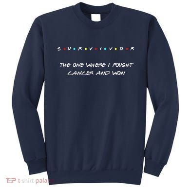Thyroid Cancer Fight Warrior Thyroid Ribbon Awareness Sweatshirt