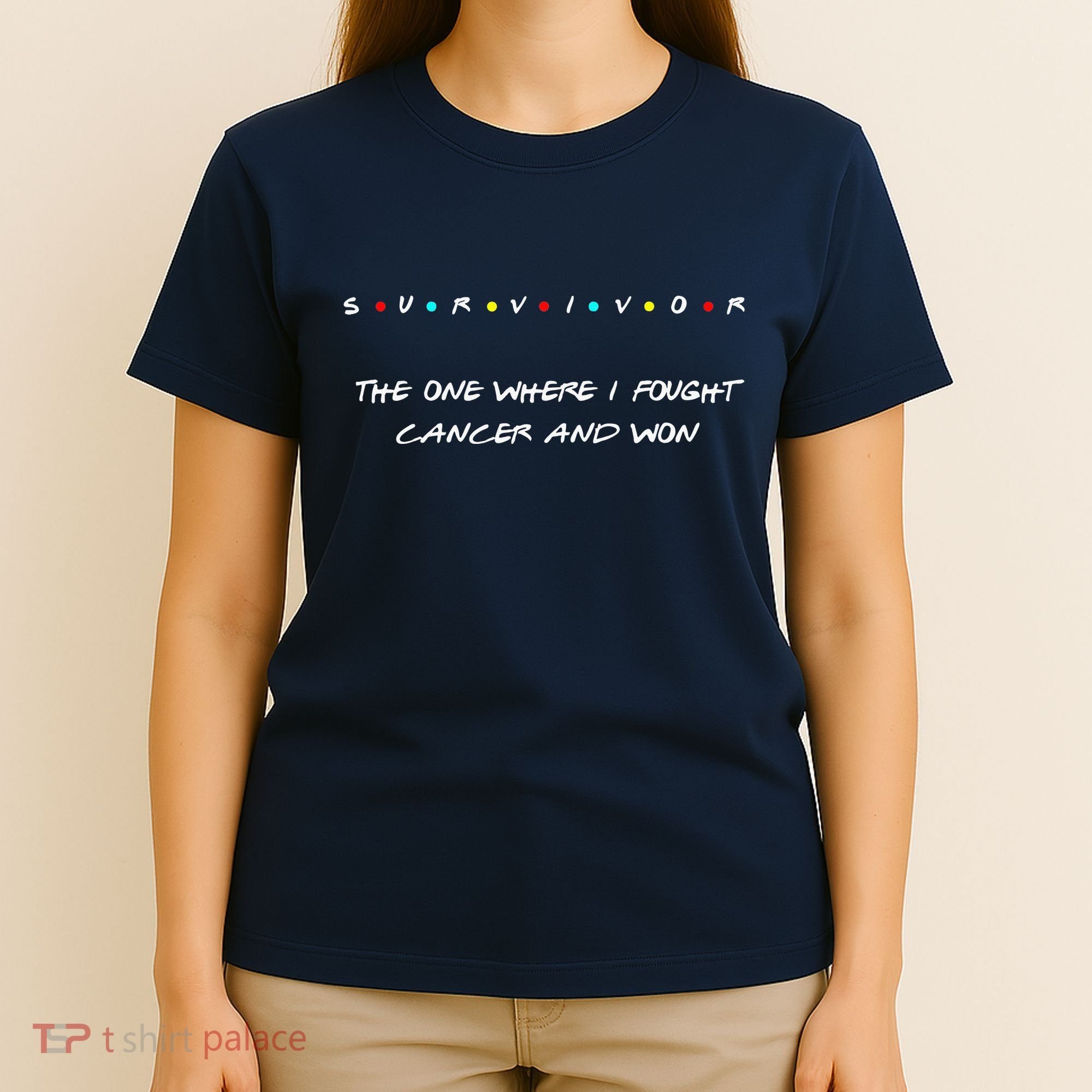 Thyroid Cancer Fight Warrior Thyroid Ribbon Awareness T-Shirt