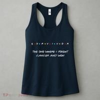 Thyroid Cancer Fight Warrior Thyroid Ribbon Awareness Women's Tank Top thumb 3