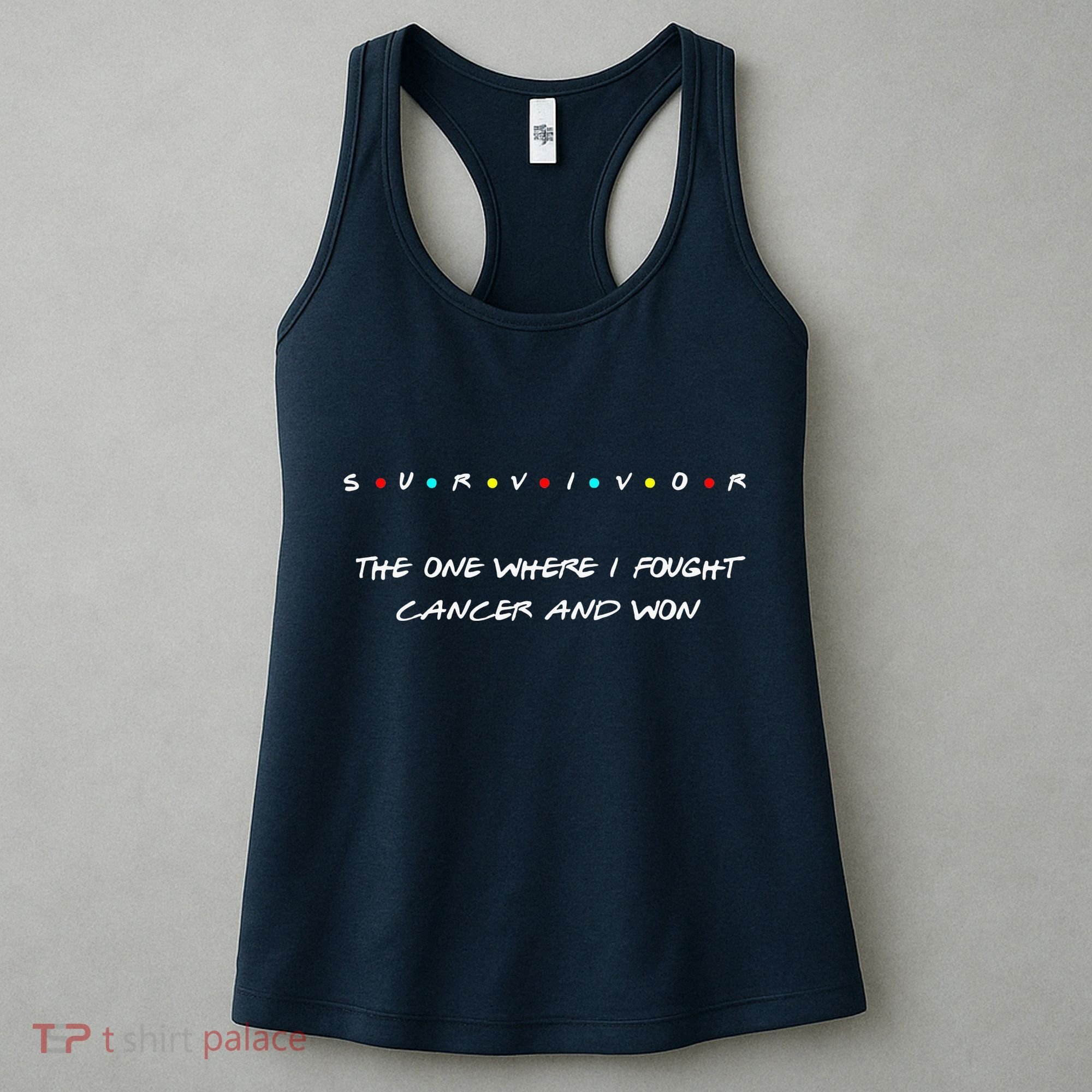 Thyroid Cancer Fight Warrior Thyroid Ribbon Awareness Women's Tank Top