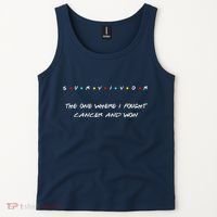 Thyroid Cancer Fight Warrior Thyroid Ribbon Awareness Tank Top thumb 2