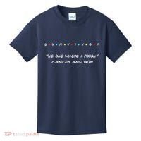 Thyroid Cancer Fight Warrior Thyroid Ribbon Awareness Kids T-Shirt thumb 0